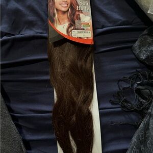 Soft Body Brown Hair Extensions